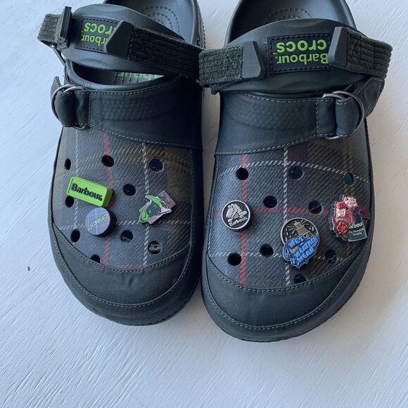 Barbour x Crocs Classic RO Clog W Charms size 10 main image 4